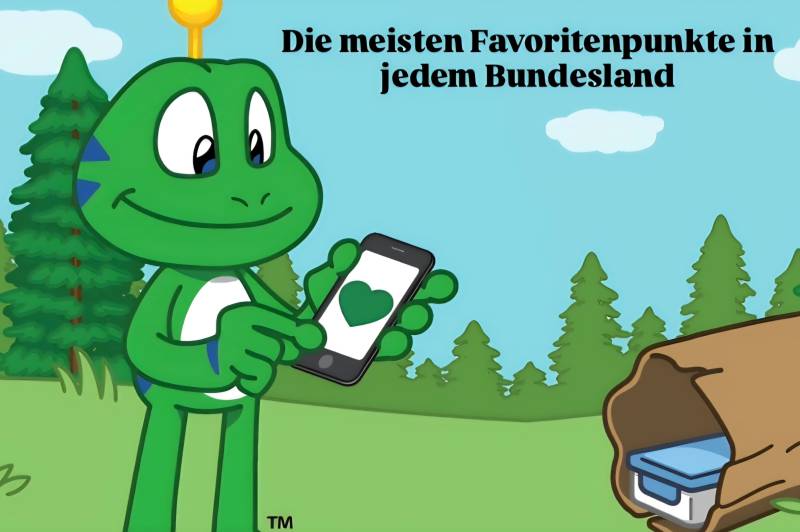 Der Cache mit den meisten Favoritenpunkten in jedem Bundesland : 1781196393-1780913606=282787