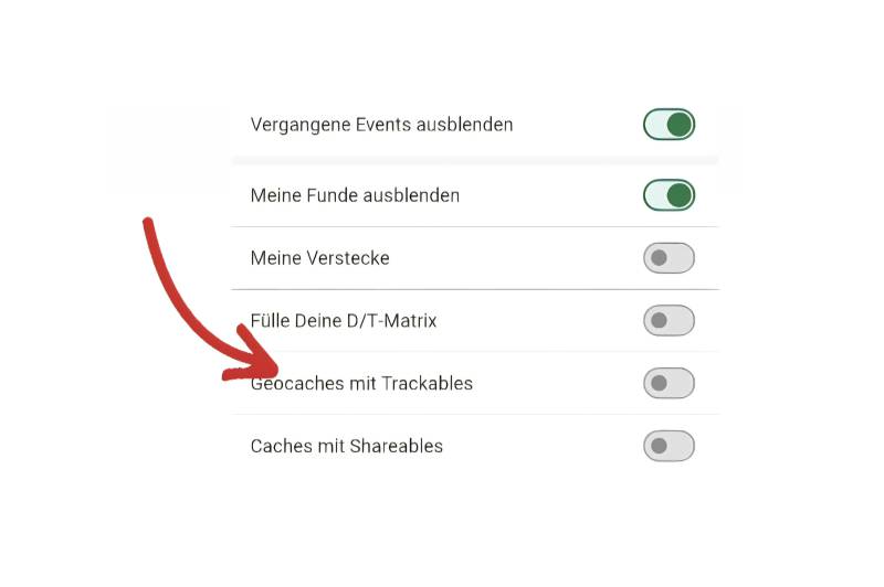 Filter für Geocaches mit Trackables : 1791927673-1791892376=35297