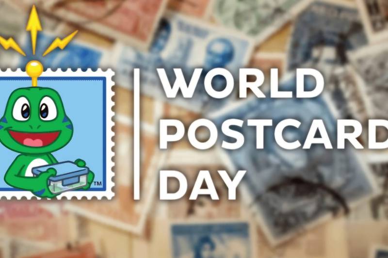 Souvenir zum Weltpostkartentag : 1758486129-1754484398=4001731